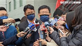 鴻海虎年開工典禮。鴻海董事長劉揚偉與鴻海集團總財務長「錢媽媽」黃秋蓮　　（圖／記者戴玉翔攝影）