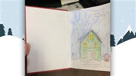 美國愛達荷州一名8歲男童迪龍（Dillon Helbig）把自己的原創手繪漫畫書偷偷放到圖書館的書架上，沒想到意外變成大熱門！（圖／翻攝自Ada Community Library臉書）