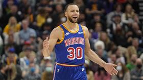 ▲柯瑞（Stephen Curry）只投進3顆三分球，勇士不敵爵士。（圖／美聯社／達志影像）