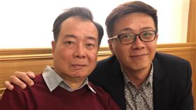 廖峻、兒子廖錦德（圖／翻攝自廖錦德臉書）