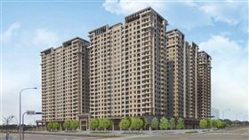 ▲新北市淡水「名軒海樂地」外觀示意圖（圖／麗寶集團名軒開發提供）