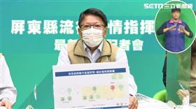 屏東10日+3  潘孟安記者會 疫情 復健科醫師籍2名子女回高雄娘家確診  