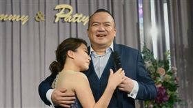 明金成婚禮影片。（圖／翻攝自臉書／哈妮熊幸福工坊）