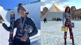  美中混血選手谷愛凌。（圖／翻攝自IG）