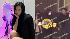 ▲汪小菲被拍到與張穎穎十指緊扣。（圖／翻攝自微博／攝影劉大錘）