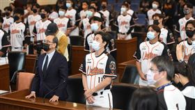 統一獅法治教育，要求球員遠離賭博、酒駕。（圖／統一獅提供）