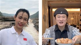 陳竹音宣布棄台入中！黃安急喊「我就是不放棄」網笑翻（圖／翻攝自台灣學姐陳竹音、黃安微博）