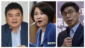 莊瑞雄、周春米、鍾佳濱（組合圖）