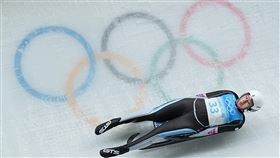 ▲北京冬奧雪橇國手林欣蓉。（圖／美聯社／達志影像）