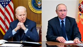 拜登,普丁（圖／美聯社／達志影像）