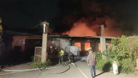 倉庫,火勢,彰化市,台電公司,彰化消防局,殯儀館,