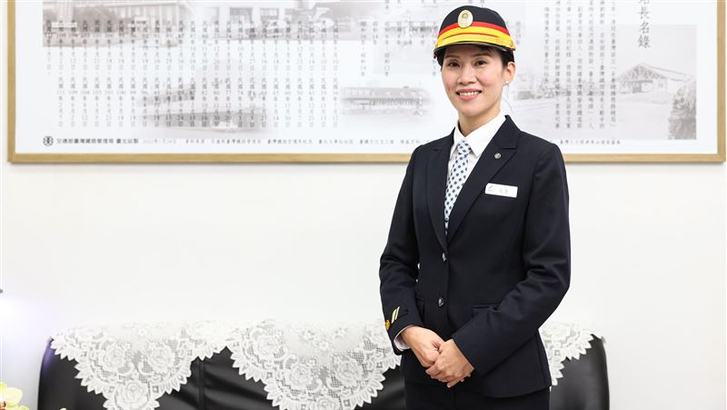 首名女站長！胡詠芝要讓台鐵穩健前進