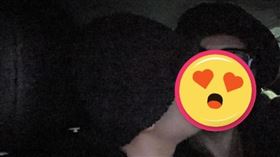 林進「車內激吻男友」親密照曝光（圖／翻攝自林進IG）