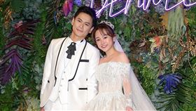 陳彥廷和呂璦唯今舉行婚宴。（圖／記者楊澍攝影）
