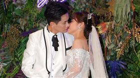 陳彥廷和呂璦唯今舉行婚宴。（圖／記者楊澍攝影）
