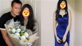 蔡詩萍17歲女兒開V高衩解放太正 噴仙氣電暈網搶認岳父。蔡詩萍臉書