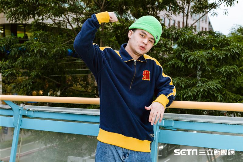 禁藥王、栗子三立新聞網專訪。（圖／記者楊澍攝影）。