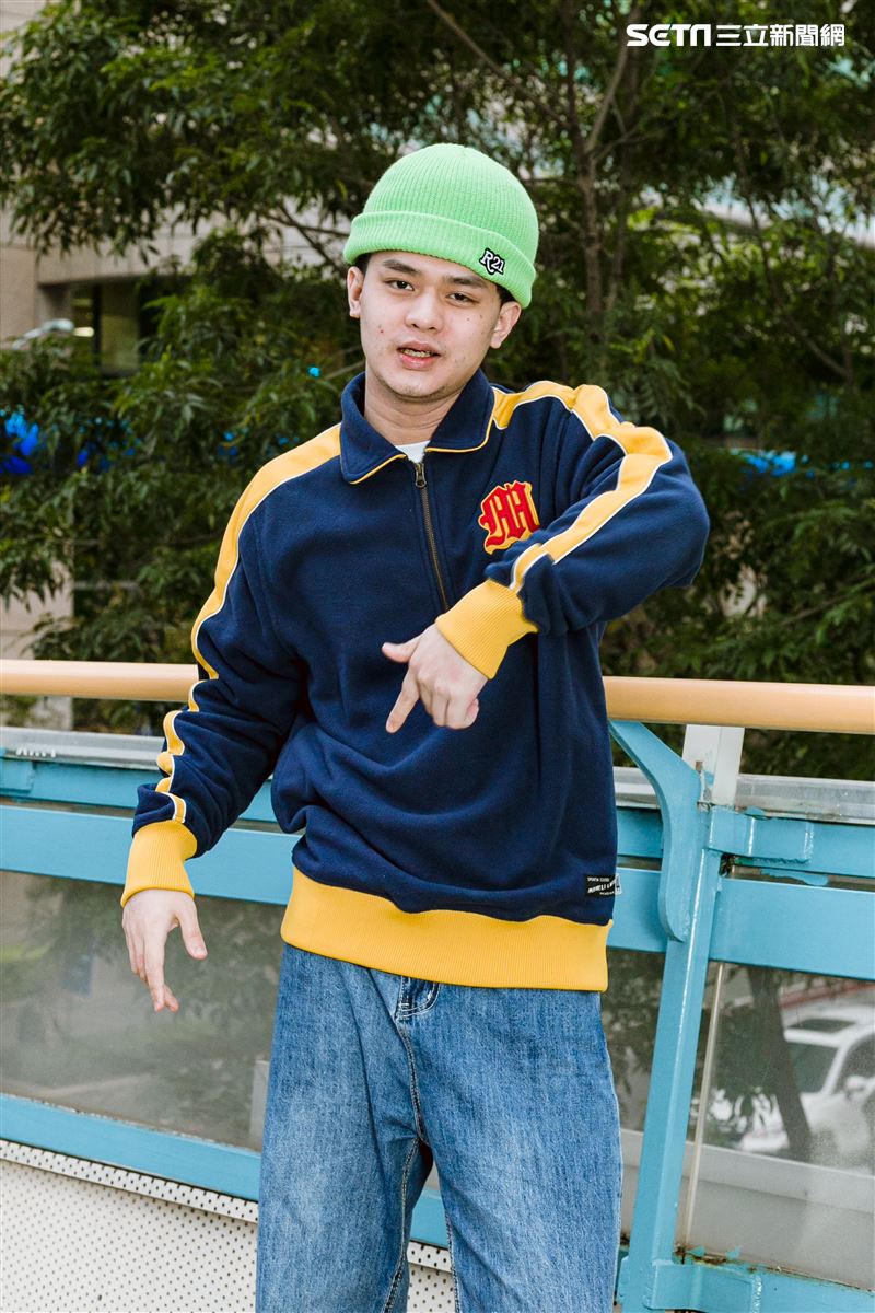 禁藥王、栗子三立新聞網專訪。（圖／記者楊澍攝影）。