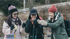 《山友都市女人們》李善彬、韓善伙、鄭恩地。（圖／愛奇藝國際站提供）