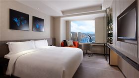 ▲平日(周日到周四)入住精緻客房（4500元net／含二客早餐）享免費升等至景隅精緻客房。（圖／滙豐銀行官網）