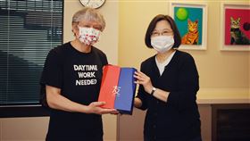 蔡英文與奈良美智早餐會面。（圖／中華文化總會提供）