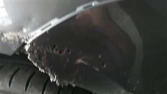 新竹男車放家中被破壞　監視器曝真相