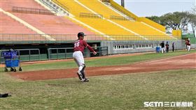 ▲樂天桃猿廖健富嘉義太保春訓。（圖／記者蕭保祥攝影）