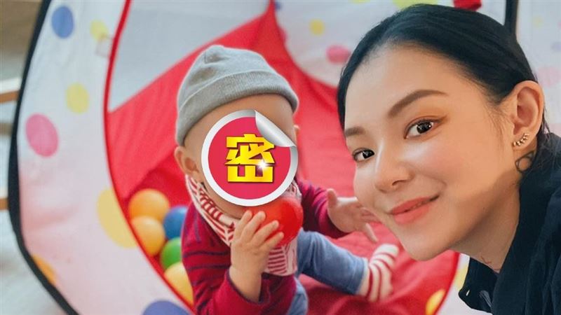 歐陽靖再曬兒子躺地照：他已經長大了