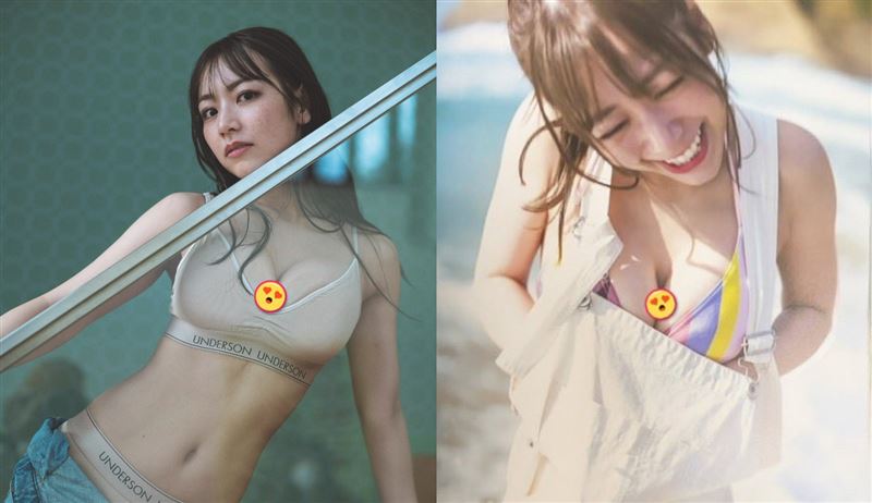 女星雙球輾壓玻璃　捧乳告別作曝光