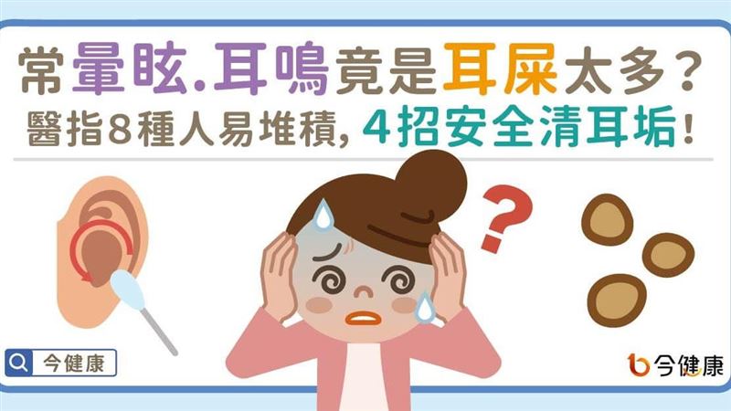 耳屎太多易阻塞　當心耳痛、聽力下降