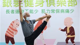 健身長者陳聯煌先生，透過加入銀髮健身俱樂部讓自身體態更好、更健康。（圖／記者簡浩正攝影）