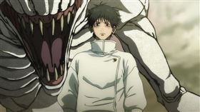 《劇場版 咒術迴戰 ０》乙骨憂太、祈本里香。（圖／車庫、羚邦提供／© 2021 JUJUTSU KAISEN ZERO The Movie Project © Gege Akutami/Shueisha）