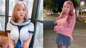 泥泥學姐JANiE五官精緻，擁有傲人上圍，在網路上深受粉絲喜愛。（圖／翻攝自泥泥學姐 IG）