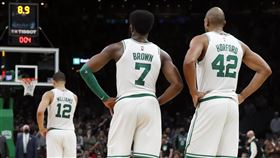 ▲塞爾提克布朗（Jaylen Brown）攻下31分，但球隊1分差不敵活塞。（圖／美聯社／達志影像）
