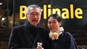 柏林影展、洪常秀、金敏喜。（圖／美聯社／達志影像）