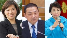 嘉義市長黃敏惠、新北市長侯友宜、台中市長盧秀燕皆拒提名委員。（圖／資料照）
