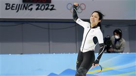 ▲高木美帆在女子1000公尺競速滑冰，破冬奧紀錄摘金。（圖／美聯社／達志影像）