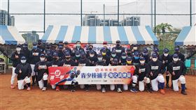 2022華南金控青少棒捕手強化訓練營大合照。（圖／棒協提供）