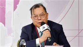 黃崇仁出席台灣玉山科技協會論壇台灣玉山科技協會20週年慶祝大會暨論壇26日在台北國際會議中心舉行，晶圓代工廠力積電董事長黃崇仁出席與談。中央社記者王飛華攝  110年10月26日