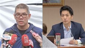 連勝文（左）挺蔣萬安（右），問姓氏「什麼關大家什麼事？」（圖／資料照）