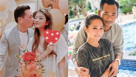 安以軒，陳惠玲夫婦。(圖/微博)