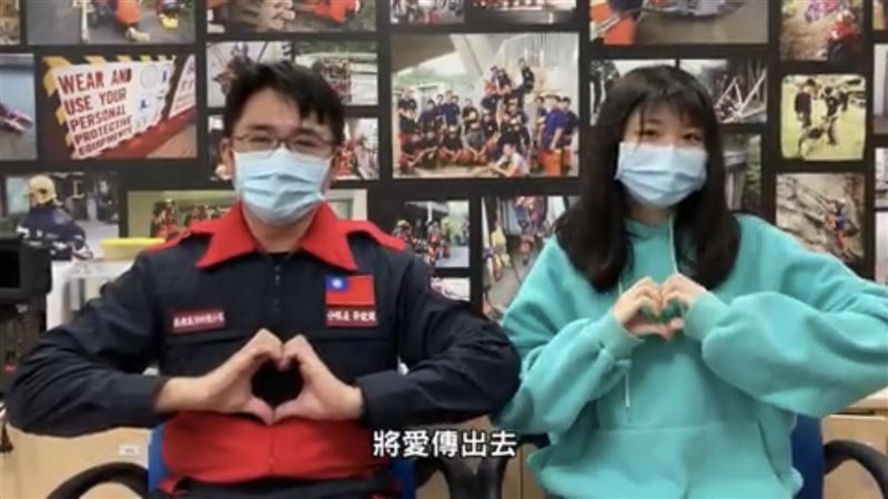 義消闖火場救女童　竟是自己同僚女兒