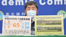 陳時中說明疫情。（圖／指揮中心提供）