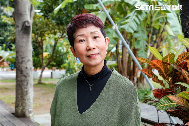 江念庭三立新聞網專訪。（圖/記者楊澍攝影）