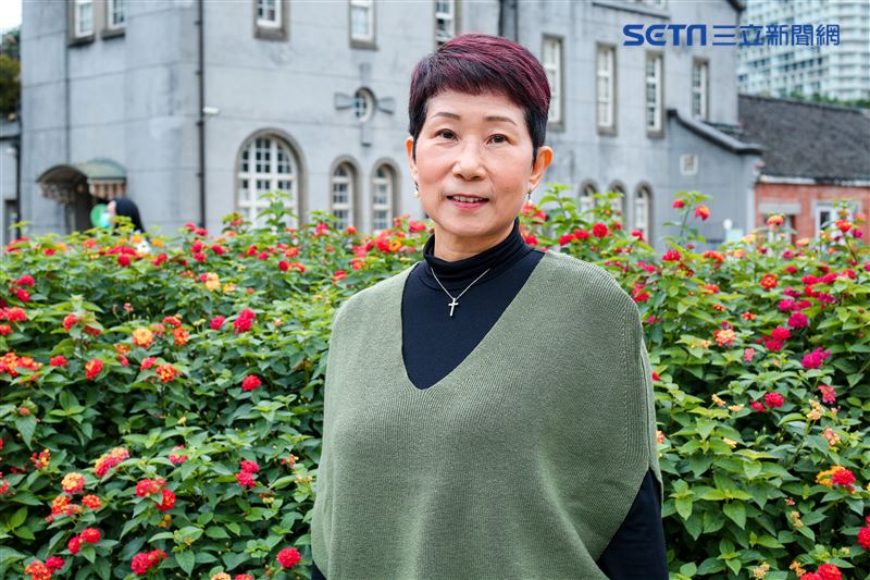 江念庭三立新聞網專訪。（圖/記者楊澍攝影）