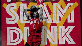 ▲火箭「榜眼」格林（Jalen Green）在灌籃大賽遭到淘汰。（圖／翻攝自火箭推特）