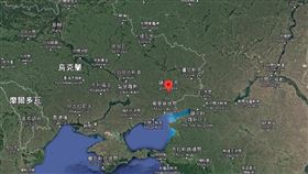 頓內茨克（Donetsk）和盧甘斯克（Lugansk）地區位於烏克蘭東部，自稱獨立，2月18日發生1400多次爆炸。（圖／翻攝自Google Map）