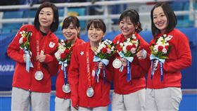 日本女子冰壺北京冬奧奪銀（圖／路透社／達志影像）