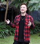 圤智雨導演三立新聞網專訪。（記者邱榮吉/攝影）