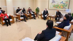 行政院長蘇貞昌今（21）日召開擴大防疫會議。（圖／行政院提供)